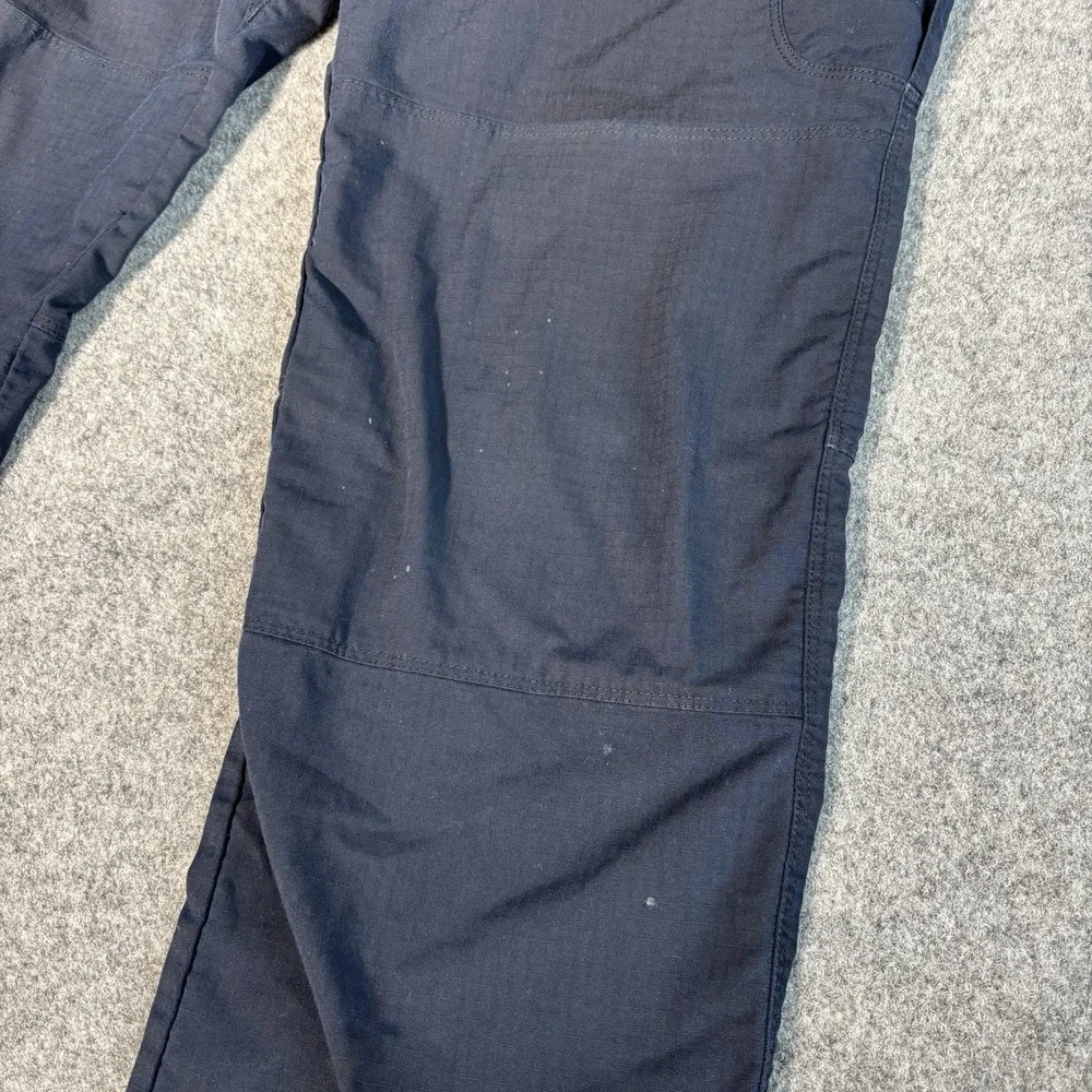 5.11 Tactical Cargo Pants Mens 39x30 Navy Blue Ripstop Utility Work Military